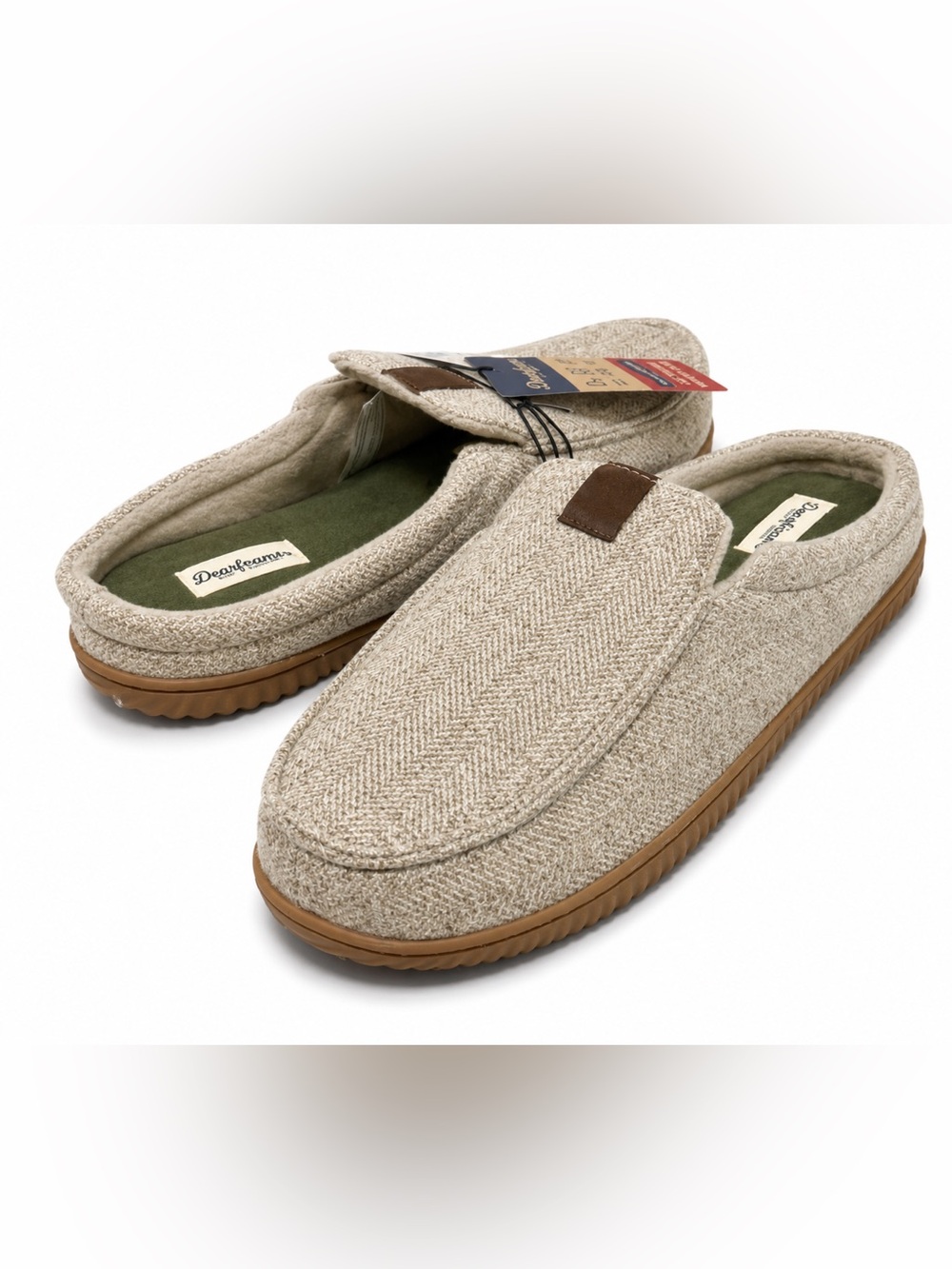 Deerfoams Men’s Cozy Comfort Mule Slippers Size 11/12 NWT